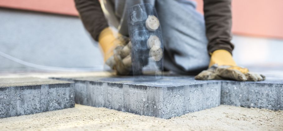 How To Level And Repair Sunken Pavers, How To Lay Patio Stones Level