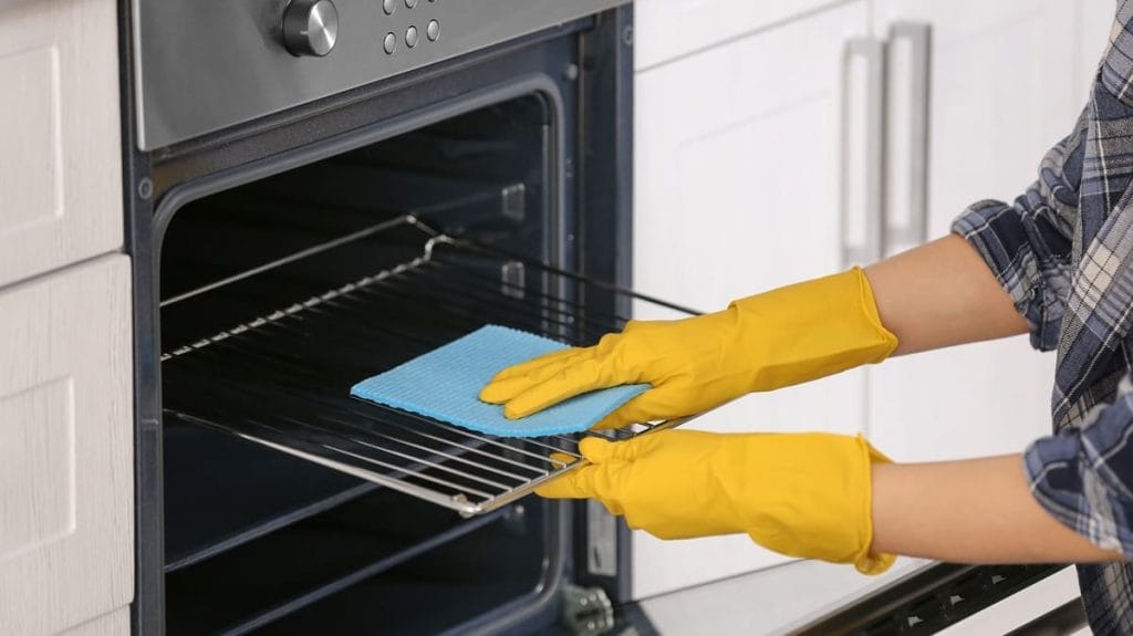 How to clean oven racks with dishwasher tablet