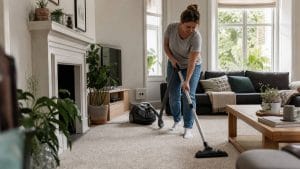 how-to-prepare-for-professional-carpet-cleaning-visual Illustration representing how to prepare for professional carpet cleaning