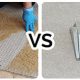 Dry Carpet Cleaning VS. Steam Cleaning - Featured Image