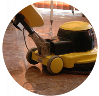 hard floor cleaning